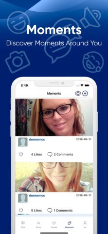 ChatApp — Meet New People для iOS — скриншот 4