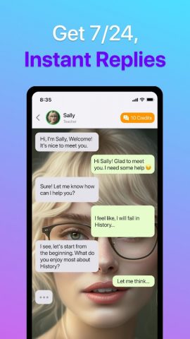 Chatty: AI Roleplay Characters для Android — скриншот 5