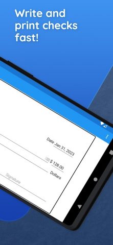 Check Writer: Print Checks для Android — скриншот 2