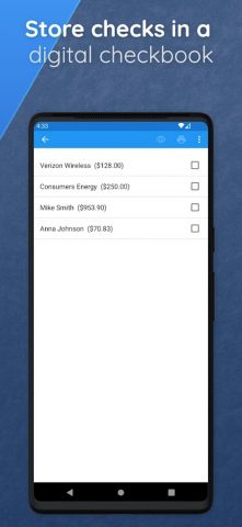 Check Writer: Print Checks для Android — скриншот 3