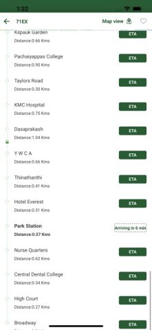 Chennai Bus для iOS — скриншот 4