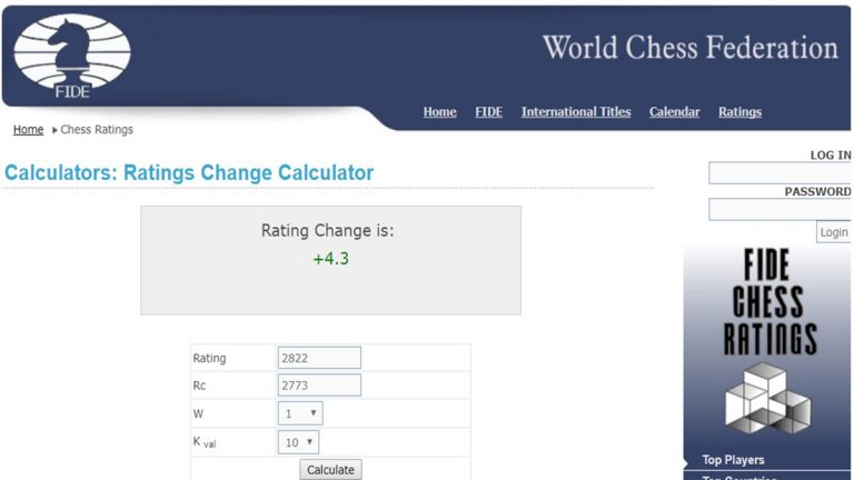 Chess Elo Calculator для iOS — скриншот 2