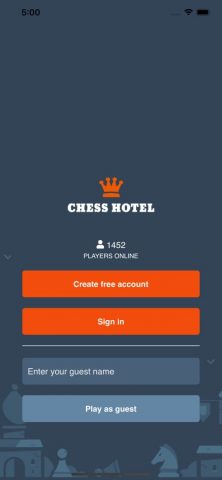 Chess Hotel для iOS — скриншот 1