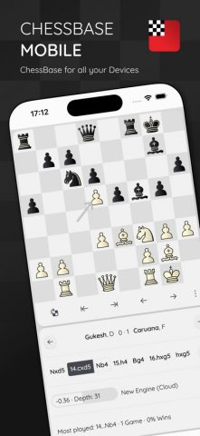 ChessBase Mobile для iOS — скриншот 1