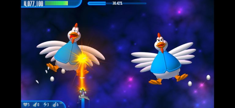 Chicken Invaders 3 для iOS — скриншот 1