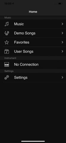 Chord Tracker для iOS — скриншот 1
