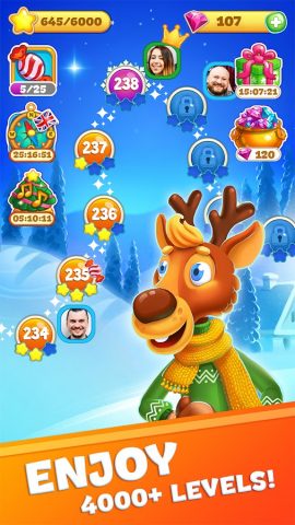 Christmas Sweeper 3 — Match-3 — скриншот 5