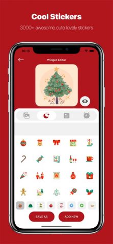 Christmas Widgets для iOS — скриншот 3