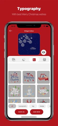 Christmas Widgets для iOS — скриншот 4