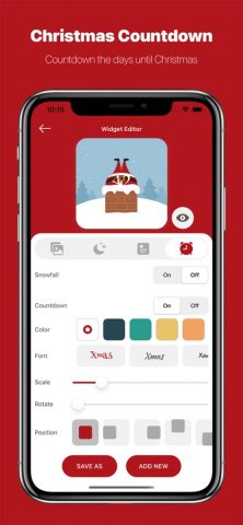Christmas Widgets для iOS — скриншот 5
