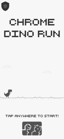 Chrome Dino Run для iOS — скриншот 2