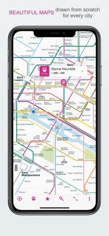 City Rail Map — Travel Offline для iOS — скриншот 1