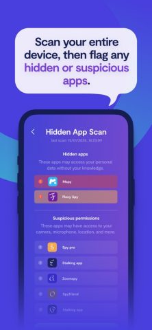 Clario AntiSpy для iOS — скриншот 3