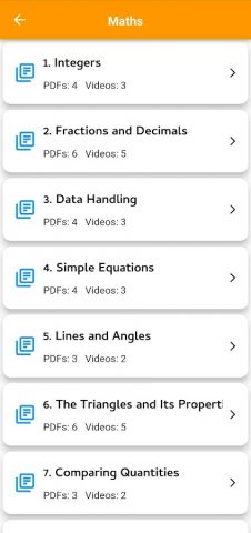 Class 7 all Subjects Guides для Android — скриншот 3