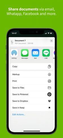 Clear Scan: Doc Scanner App для iOS — скриншот 5