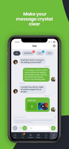 ClickMeeting Webinars Meetings для iOS — скриншот 3
