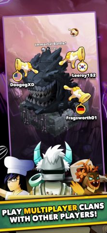 Clicker Heroes для iOS — скриншот 1