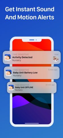 Cloud Baby Monitor для iOS — скриншот 4