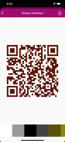 Cloud QR Generator для iOS — скриншот 2