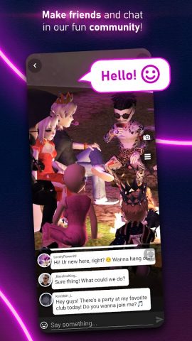 Club Cooee — 3D Avatar Chat — скриншот 3