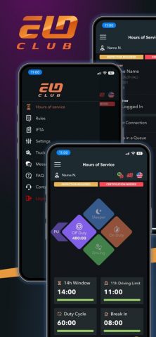 Club ELD для iOS — скриншот 1