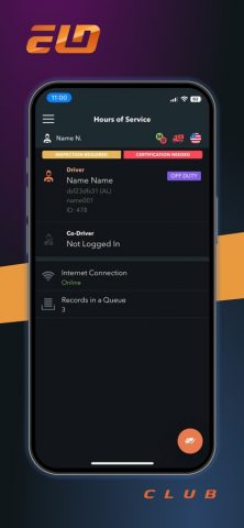 Club ELD для iOS — скриншот 5