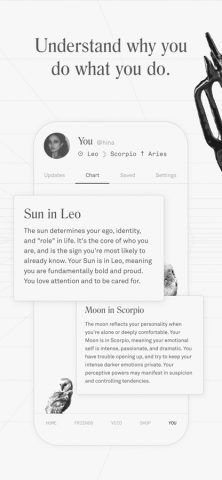 Co–Star Personalized Astrology для iOS — скриншот 2