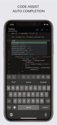 Code Editor — Compiler & IDE для iOS — скриншот 2