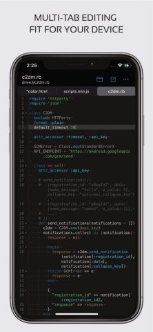 Code Editor — Compiler & IDE для iOS — скриншот 3