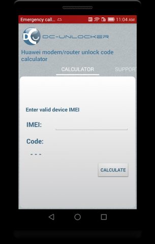 Codes Calculator for Huawei для Android — скриншот 1