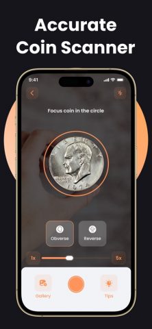 CoinIn: Coin Scan Identifier для iOS — скриншот 2