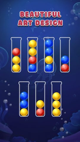 Color Ball Sort Puzzle для Android — скриншот 1