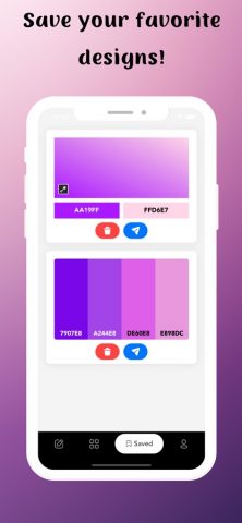 Color Combinations для iOS — скриншот 3