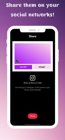 Color Combinations для iOS — скриншот 4