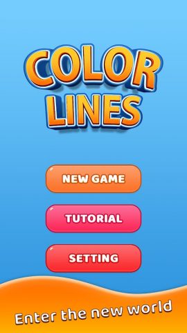Color Lines — Brain game — скриншот 1