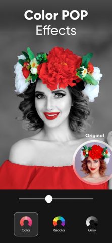 Color Pop Effects Photo Editor для iOS — скриншот 1