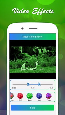 Color Video Effects, Add Music для Android — скриншот 5
