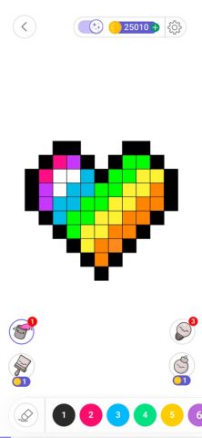 Color by Number: Pаскраска — скриншот 4