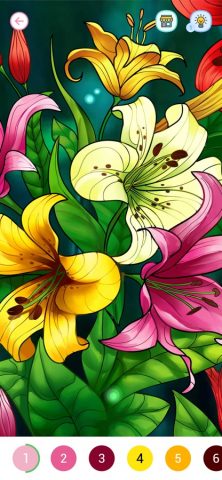 Coloring Book -Color by Number для iOS — скриншот 1