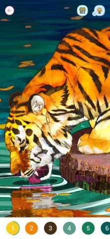 Coloring Book -Color by Number для iOS — скриншот 3