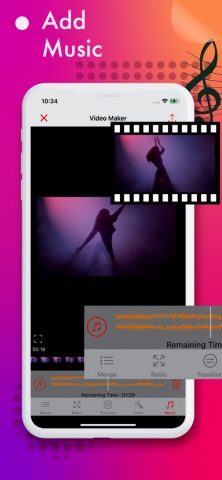 Combine Video Maker для iOS — скриншот 4