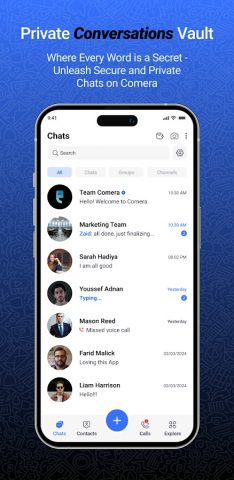 Comera — Video Calls & Chat для Android — скриншот 1
