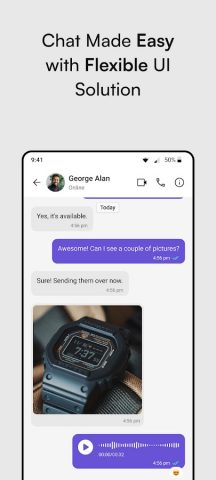 CometChat Builder для Android — скриншот 2