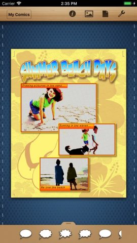 Comic Life для iOS — скриншот 1