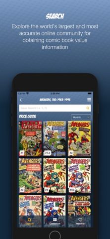 Comics Price Guide для iOS — скриншот 1