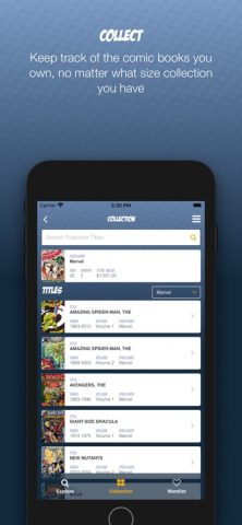 Comics Price Guide для iOS — скриншот 2