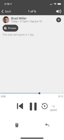 CommuniKate Mobile для iOS — скриншот 3