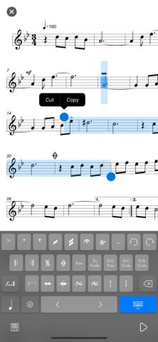 Composer Pro — Сочинять ноты для iOS — скриншот 3