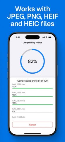 Compress Photos & Pictures — скриншот 3