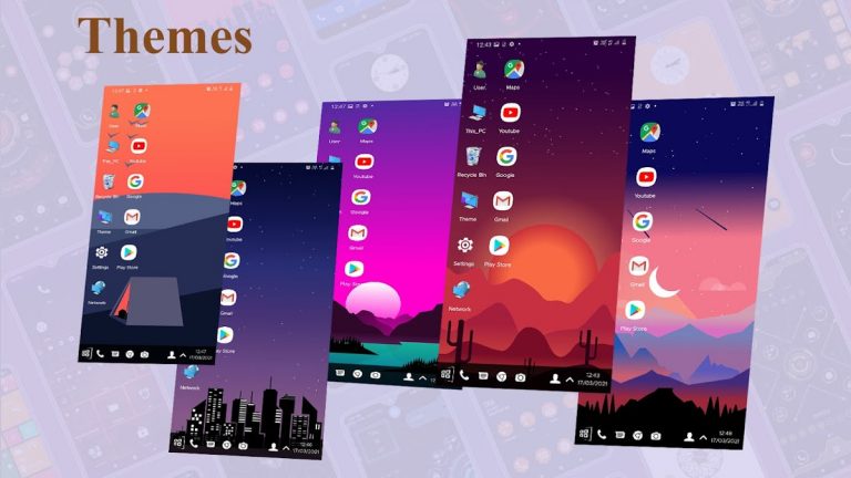 Computer Launcher — win style для Android — скриншот 1